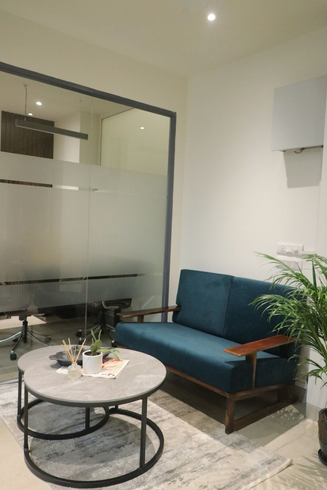 Project Gulmohar lounge seating nook