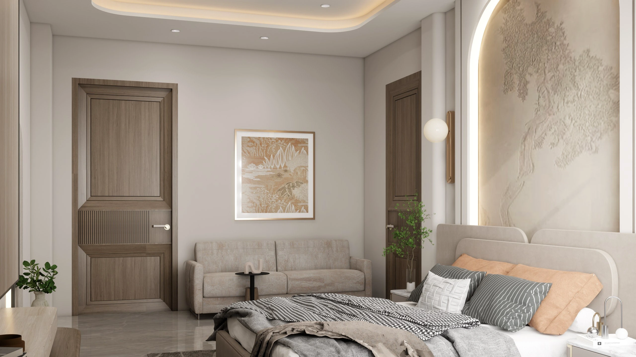 Noor Residence bedroom, fourth view