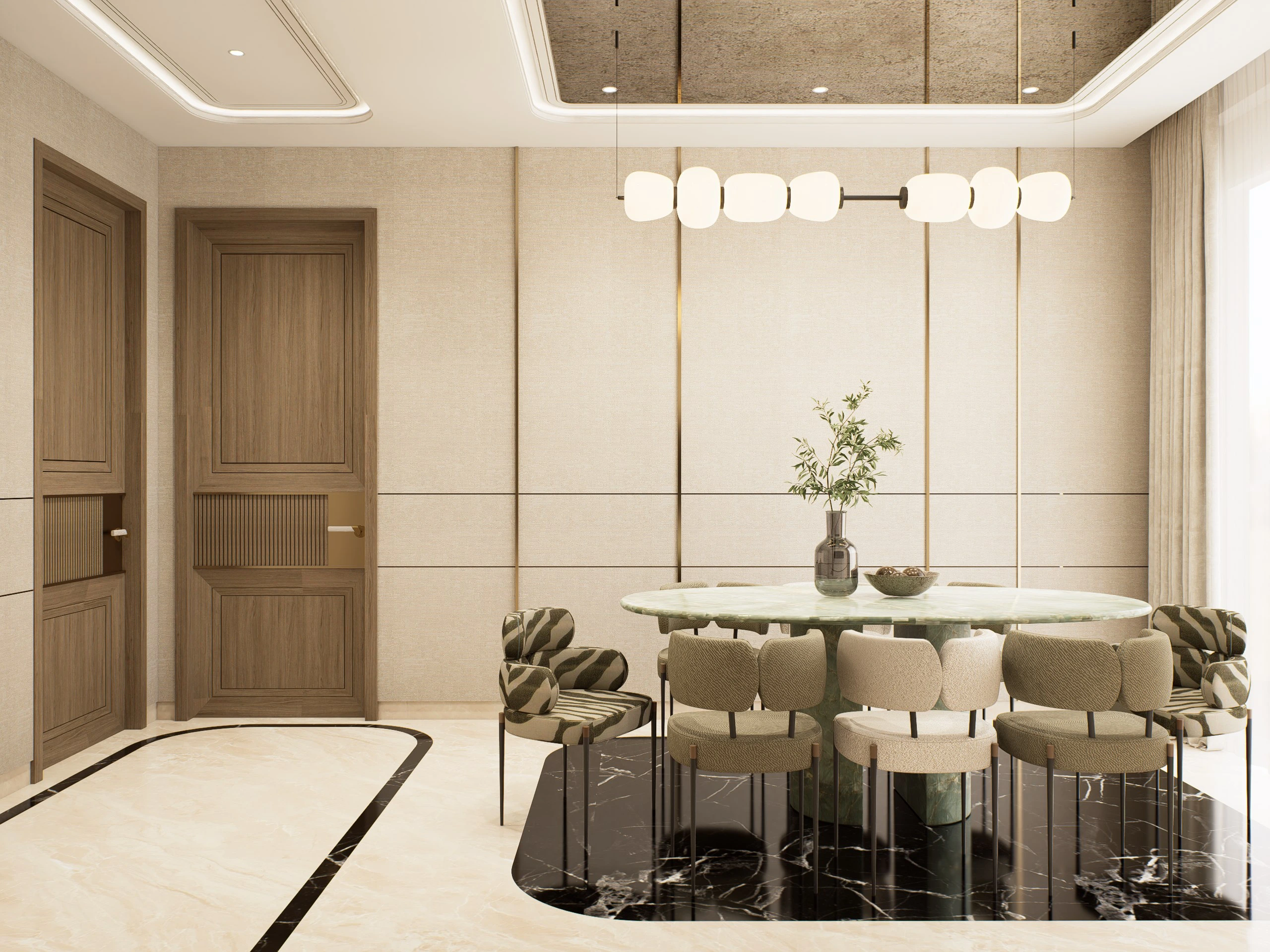 Noor Residence dining area