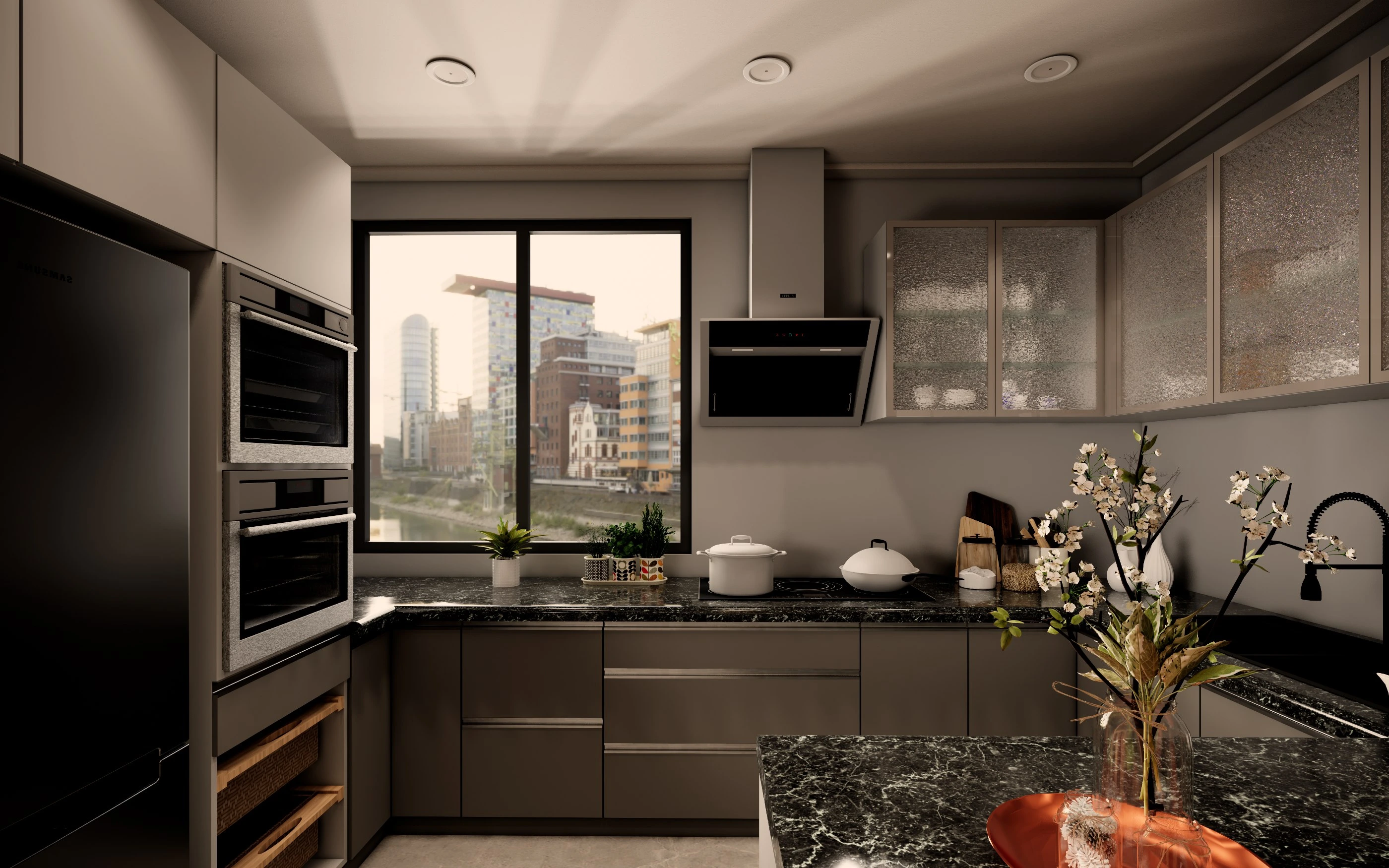 Sanjh Project kitchen, alternate view