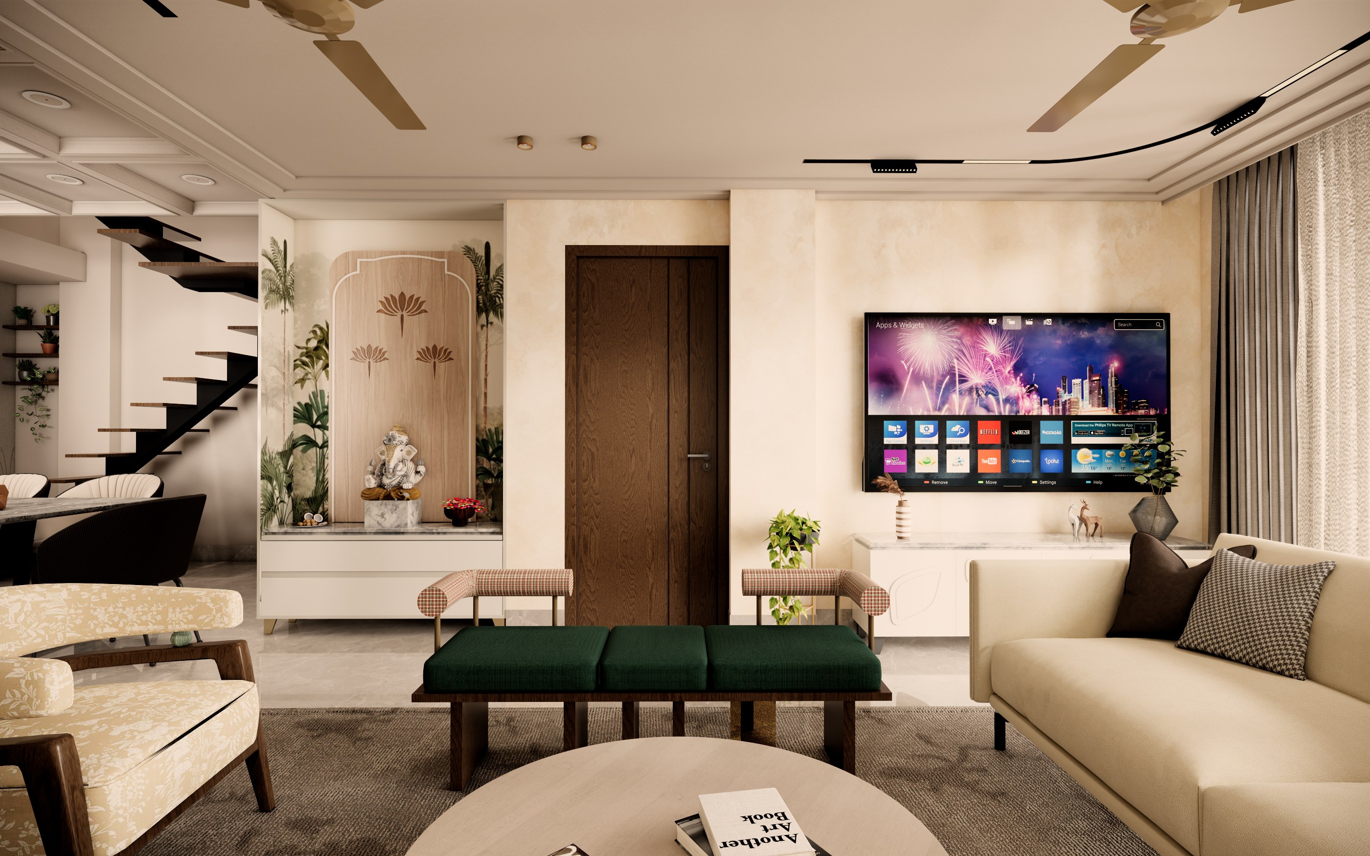 Sanjh Project living room