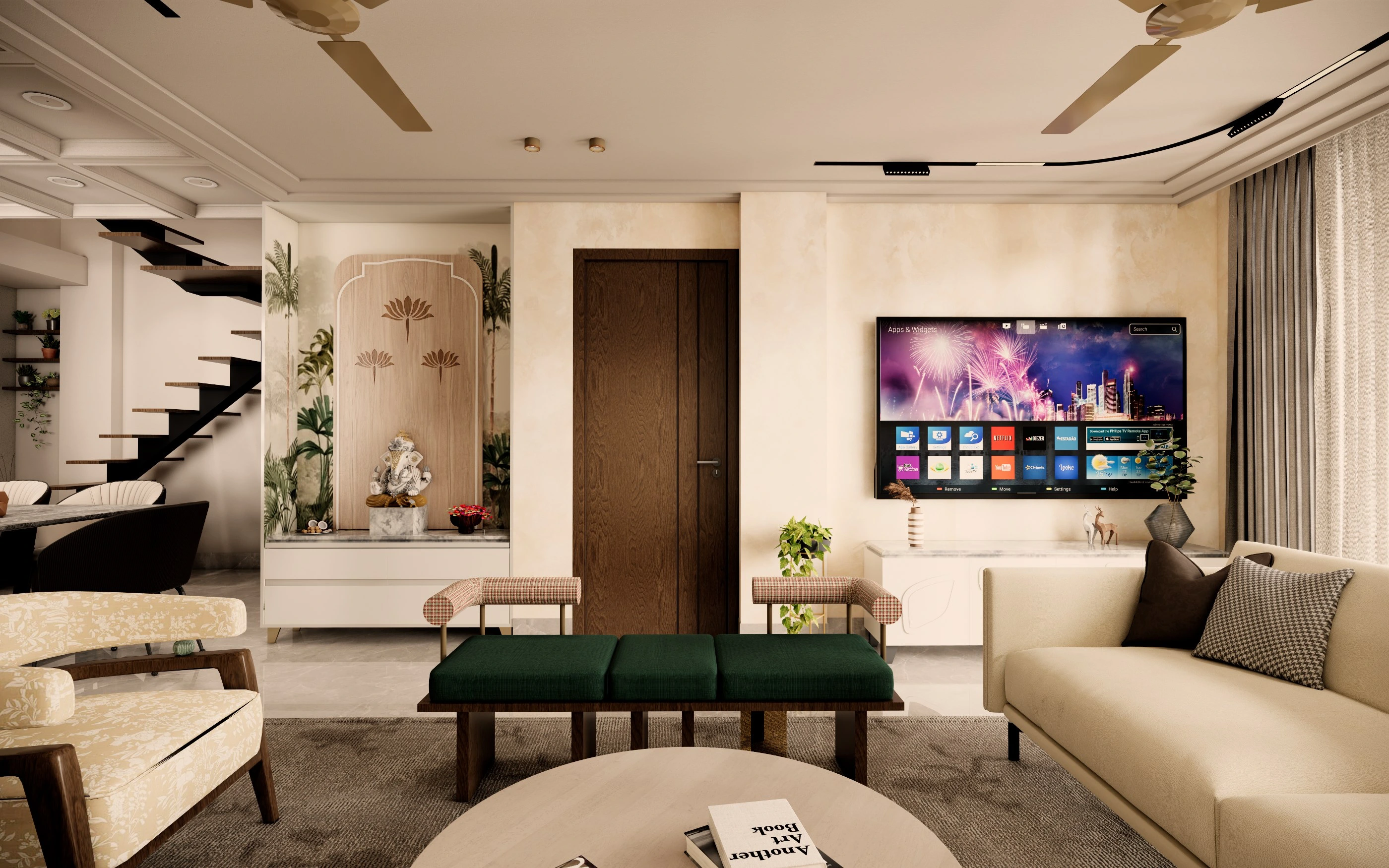 Sanjh Project living room